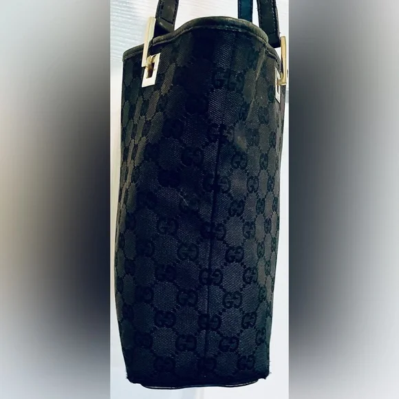 Vintage Gucci Monogram Mini Bag Gold HW Iconic Elegance - Picture 4 of 13